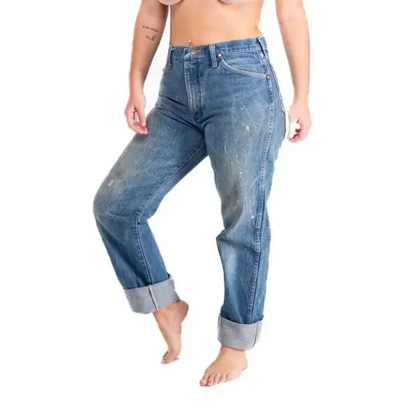 Vintage 80s Wrangler Denim Original Cowboy Cut Jeans - USA - Picture 8 of 10